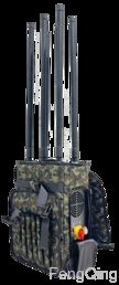 comprar Táctico de mochila de señal jammer 6 Banda de seguridad móvil sistema anti-drone portátil online manufacture