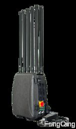 Buy 10 Band Baggage Jammer 1300MHz - 1500MHz Plastic Housing Anti Drone System online manufacture