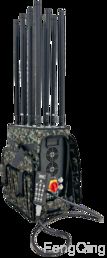 Buy 12 Band Backpack Jammer Aluminum Alloy Case Anti Drone System  500MHz online manufacture