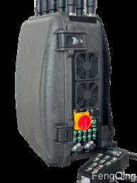 Buy Independent Backpack Drone Jammer 2000 Meters Military Drone Jammer 10 Band online manufacture