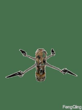 Man-Portable Reconnaissance-Strike Throwable Lightweight UAV System with Radio Command or Program Control