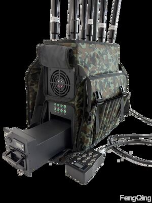 Drone Jamming Backpack-type Equipment  (Battery Replaceable) - 8 Bands